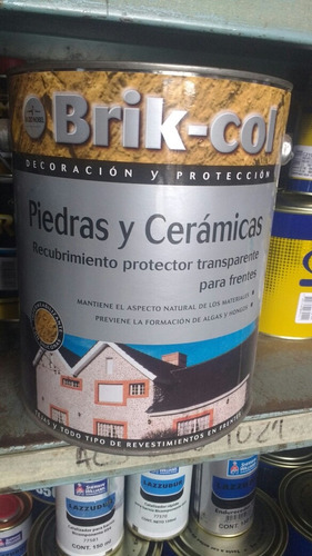 Brikol Piedras Y Cerámicos X 1 Lt Incoloro