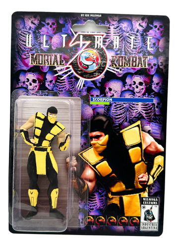 Scorpion Figura Muñeco Mortal Kombat