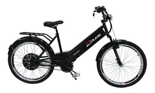 Imagem 3 de 4 de Bicicleta Elétrica Duos Confort 800w 48v 15ah Preta Nf-e