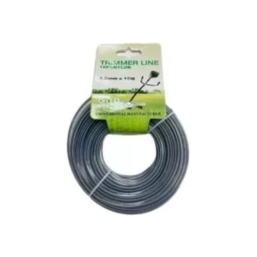 Rollo De Nylon De 3mmx15m Plastico Bicolor Para Orilladora