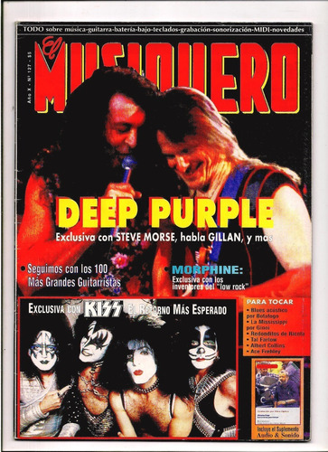 Revista El Musiquero N° 127 Deep Purple Kiss Morphine B5
