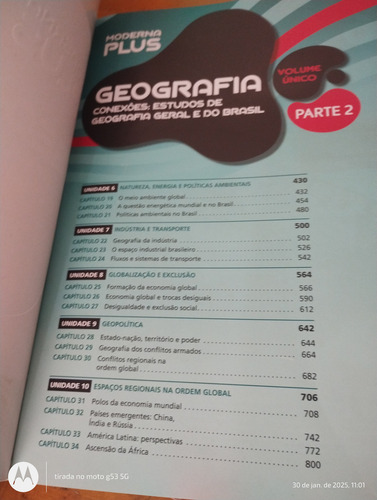 Moderna Plus Geografia Volume Único Parte 2 (Usado)