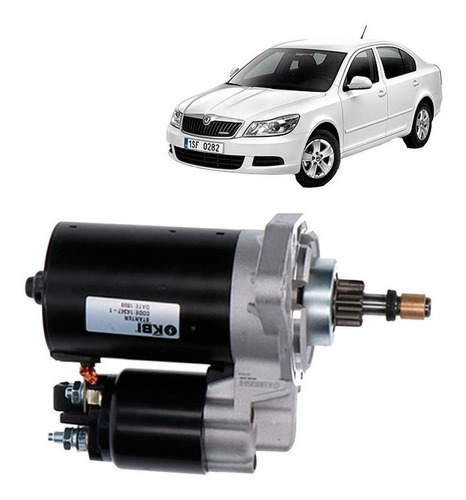 Motor De Partida Para Skoda Octavia 1.6 Akl  2003 2005 8v