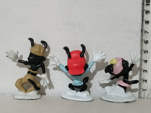 Figuras Plástico Animaniacs Sonrics Hermanos Warner (Usado)