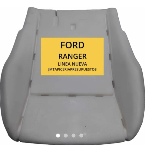 Relleno Poliuretano Asiento Butaca Ford Ranger Linea Nueva