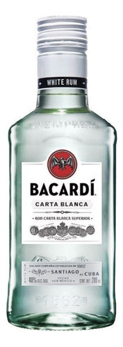 Ron Blanco Bacardi 200ml