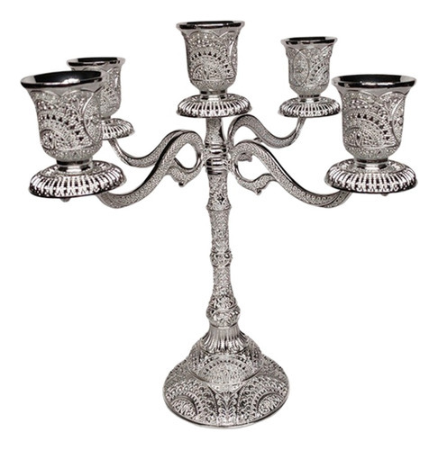 Candelabro Artesanal De Metal