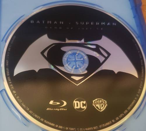 Man Of Steel - Batman V Superman - Suicide Squad - Bluray (Usado)