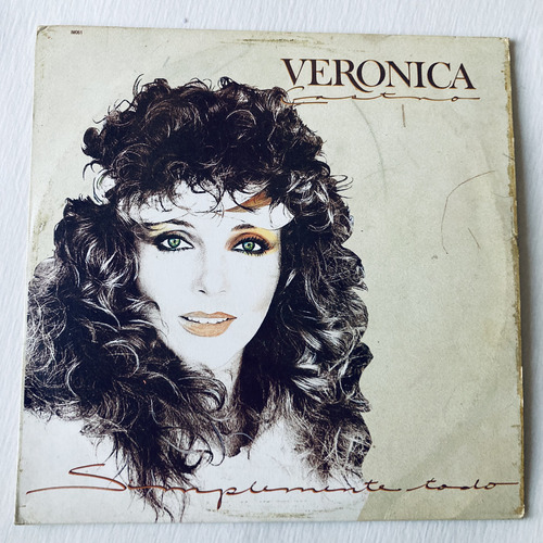 Veronica Castro / Simplemente Todo Lp Vinilo 1986 Mx (Usado)
