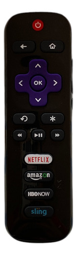 Control Remoto Compatible Tcl Roku Tv Smart Tv Directo