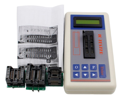 Probador De Circuitos Integrados Ic Tester Con Enchufes Inte