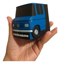 Comprar Mate Camión Mercedes Benz 608 Personalizable Con Nombre Azul Mercedes Benz 608