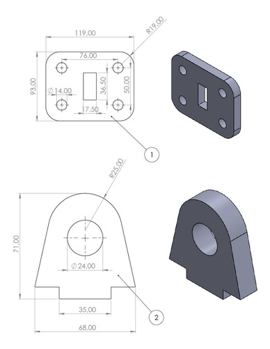 Imagem 7 de 7 de Kit 2 Pontos De Ancoragem Universal
