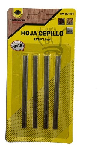 2x Cuchillas Repuesto Cepillo Eléctrico 82mm Makita Delgada