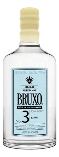 Pack De 4 Mezcal Bruxo No 3 Barril 750 Ml