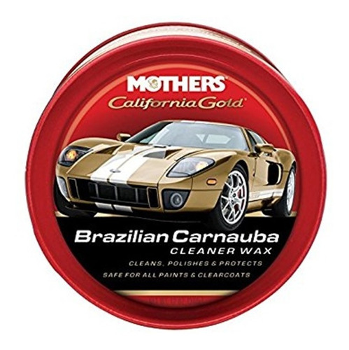 Mothers California Gold Cleaner Wax Cera Limpadora 5500 340g