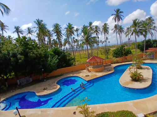 Apartamento En Boca De Aroa, Tucacas. Res Villas Cayó Grande. (sfranv-83)
