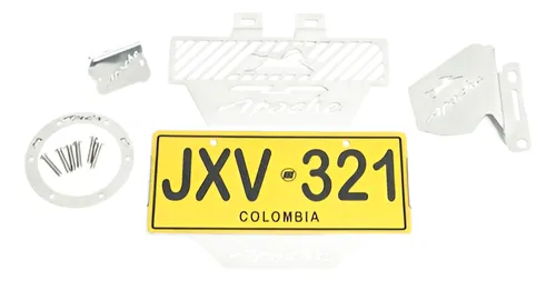 Kit Apache Lujos Tvs Apache 200 Lujos Sliders Defensas Moto