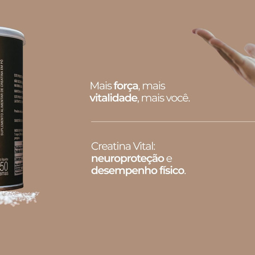 Vit Creatina 100% Pure 150g Vital Âtman