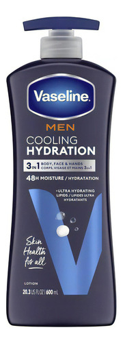  Vaseline Men Cooling Hydration 3-in-1 Loción Hidratant 600ml