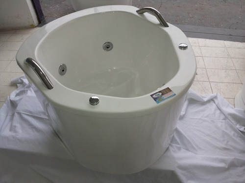 Ofurô Com Banco Imersão 90x80x68 Branco