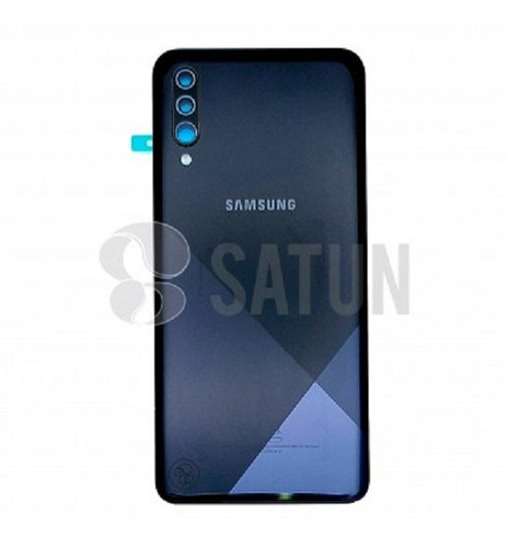 Tapa Trasera Samsung A50 Negro Blanco Azul Notredame Belgran