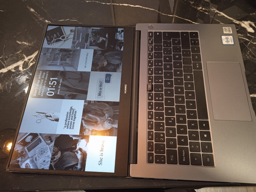 Laptop Huawei Matebook D14 Core I3 8gb + 256gb Ssd Gris (Usado)