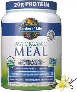 Garden Of Life Raw Organic Meal P/ Batidos Vegano 484gr