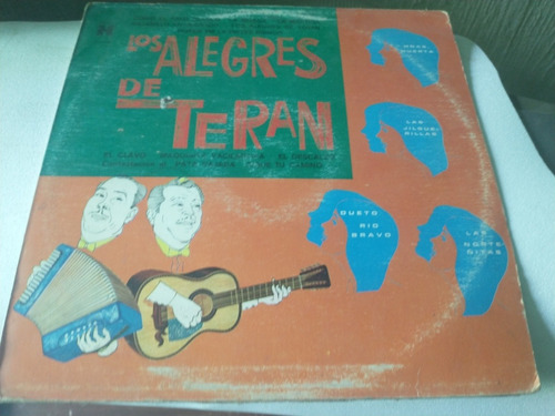 Los Alegres De Terán  Sus Mejores Corridos Y Rancheras Lp