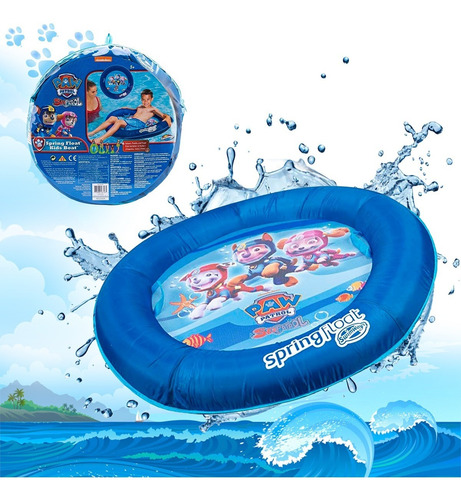 Imagen 1 de 4 de Paw Patrol Bote Salvavidas Para Niños