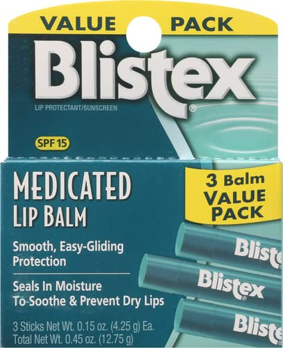 Protector Labial Medicado Blistex, Spf 15, 3 Unidades., 0004