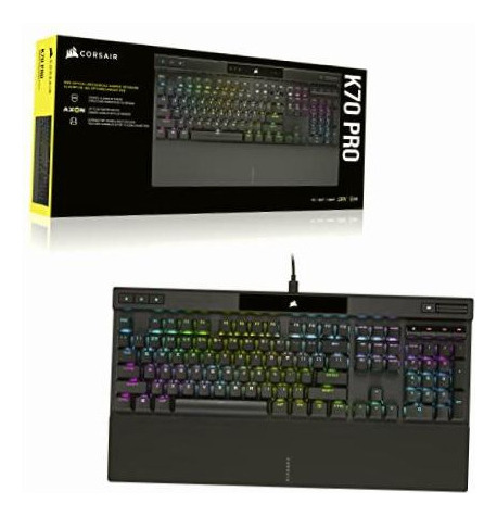 Teclado óptico mecânico para jogos Corsair K70 Pro Rgb