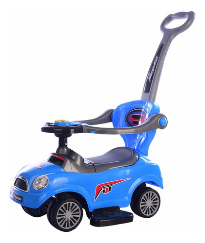 Carro Montable Para Niños Aeiou Bc216 De Bastón Color Azul