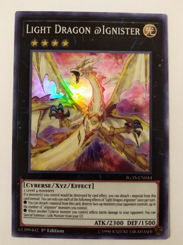 Light Dragon @ignister - Super Rare    Igas