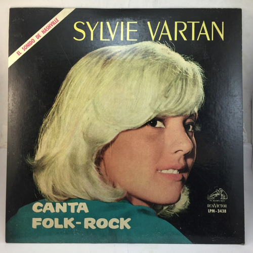 Sylvie Vartan - Canta Folk Rock  Sonido Nashville  Vinilo Lp