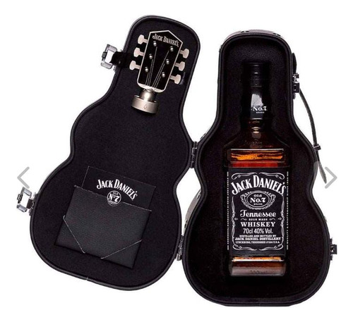 Whisky Jack Daniels Old N 7 700ml + Estuche Guitarra Ed.lim