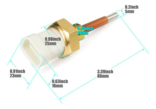 Sensor Nivel Para Anticongelante Detroit Serie 60 23520380