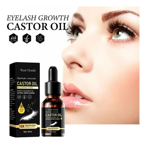 I Óleo De Rícino Natural Para Cílios Óleo De Rícino Mascara