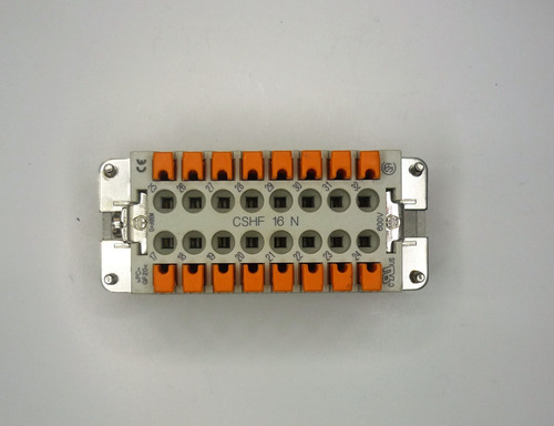 Conector Industrial 16 Pin Hembra Ilme Modelo Cshf 16n