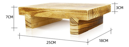 3 Taburetes De Madera Para Cama, Taburete De Un Escalón