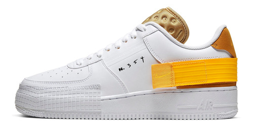 Zapatillas Nike Air Force 1 Type White Urbano At7859-100   