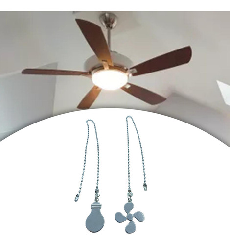 Cadena De Tracción Para Ventilador De Techo Metal Estilo D