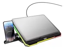 Comprar Cooler Para Laptop Rgb Gamer 1200 Rpm De Hasta 15.6  