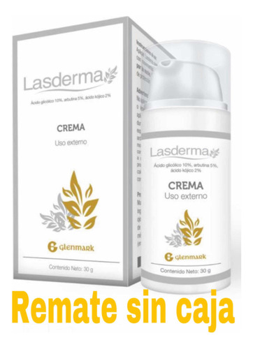 Lasderma Crema Despigmentante Ligera Exfoliante 30gr.