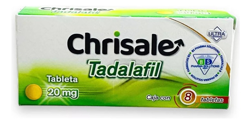 Chrisale Tadalafil 20mg Caja C/8 Tab Ultra / Generico Cialis