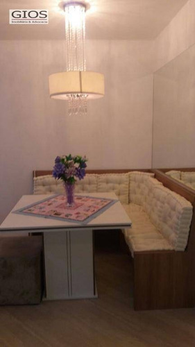 Apartamento Com 2 Dormitórios À Venda, 58 M² Por R$ 415.000,00 - Limão (zona Norte) - São Paulo/sp - Ap0282
