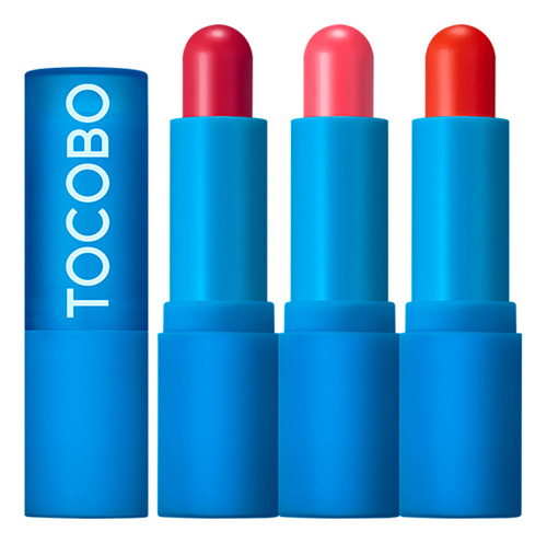 Bálsamo Labial Humectante Powder Cream 3 Pzs Tocobo