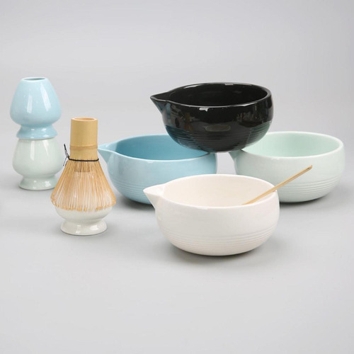 Matcha Bowl Japones Tea Y Batcher Con Para La Oficina De Té