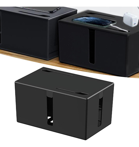Caja De Cable De Alimentación Solución De Gestión M Negro