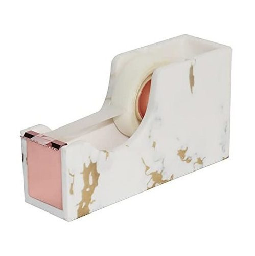 Multibey Marble Gold Texture Tape Dispenser Rose Gold 2jhvy